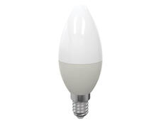 Лампа светодиодная Smartbuy C37-5W- E14 4000K свеча на ветру