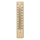 Термометр оконный Классик деревянный 20*4см. 473-029