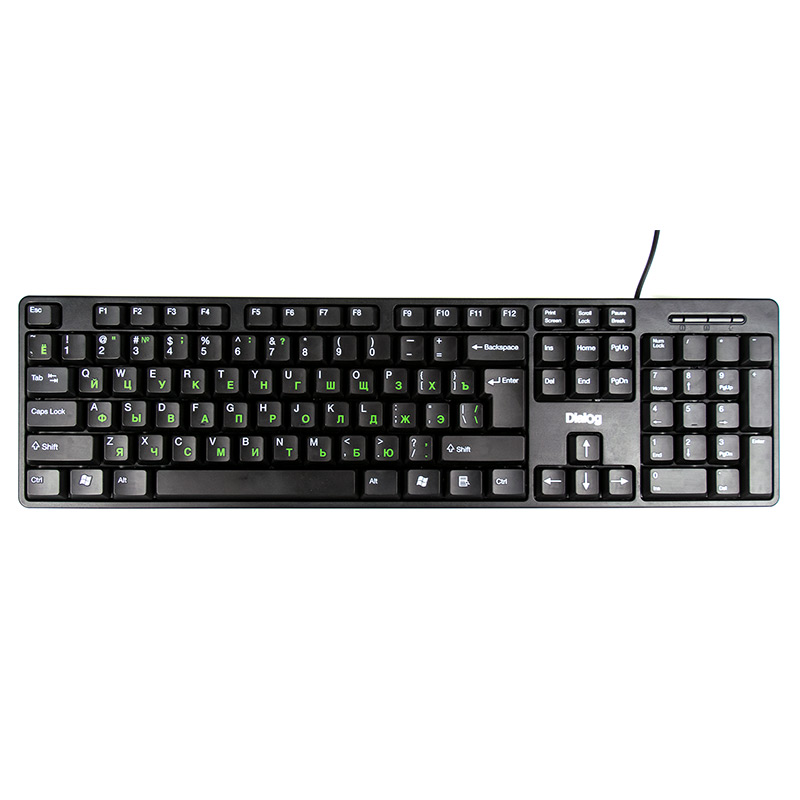 Характеристики Клавиатура ДИАЛОГ KS-030P black Standart PS/2, описание ...