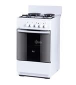 Плита эл-газ Flama RK 2201 белый 2+2к.