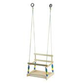 Качели подвесные Бриз деревянные с пласт.вставками 2306082