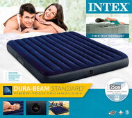 Матрас-кровать INTEX 64755 Classic Downy Bed (King) флок 1.83mx2.03mx25cm
