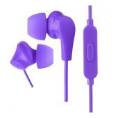 Наушники с микрофоном Внутриканальные Perfeo ALPHA фиолетовые PF-A4939