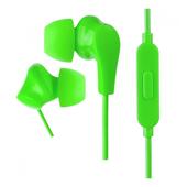 Наушники с микрофоном Внутриканальные Perfeo ALPHA зеленые PF-A4934
