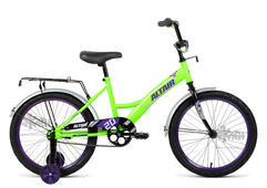 Велосипед 20" ALTAIR KIDS рост 13", ярко-зелёный/фиолетовый