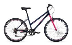 Велосипед 26" ALTAIR MTB HT low рост 15", 6ск. т.синий/розовый