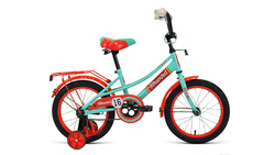 Велосипед 16" FORWARD Azure зелёный/красный