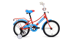 Велосипед 16" FORWARD Azure коралловый/голубой
