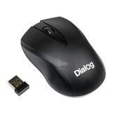 Мышь беспроводная DIALOG MROC-15U Comfort RF 2.4G Optical - 3 кнопки + ролик прокрутки, USB, черная