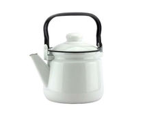 Чайник газовый 1,5л. 01-2708 белый эмаль