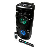 Портативная акустическая система ДИАЛОГ Oscar AO-20 1.0 BT+FM+USB+SD+LED 30W б/пр микрофон