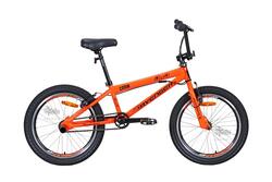 Велосипед 20" AVENGER BMX C201B трюк., тормоза с гироротором, руль вращ., оранж.неон/синий