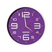 Часы настен. CENTEK CT-7101 фиолет