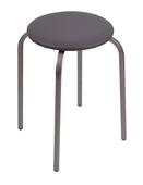 Табурет Nika Эконом ТБ1/СР серый
