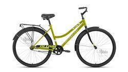 Велосипед 28" ALTAIR City low женск.рама, рост 19", зелёный/чёрный