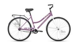 Велосипед 28" ALTAIR City low женск.рама, рост 19", фиолетовый/белый