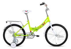Велосипед 20" ALTAIR City Kids Compact складная рама, рост 13", ярко-зелёный