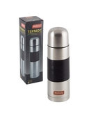 Термос нерж. 0,75л. Mallony Nuovo узкое горло, силик.вставки 5233