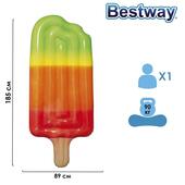 Матрас надувн. BESTWAY 43161 185*89см. Фруктовый лед