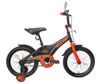 Велосипед 14" BLACK AQUA Sharp KG1410 хаки-оранжевый
