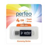 USB накопитель 4Gb Perfeo E01 Black economy series