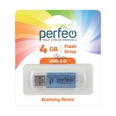USB накопитель 4Gb Perfeo E01 Blue economy series