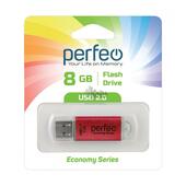 USB накопитель 8Gb Perfeo E01 Red economy series