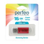 USB накопитель 16Gb Perfeo E01 Red economy series