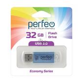 USB накопитель 32Gb Perfeo E01 Blue economy series