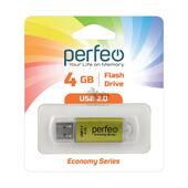 USB накопитель 4Gb Perfeo E01 Gold economy series