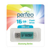 USB накопитель 16Gb Perfeo E01 Green economy series