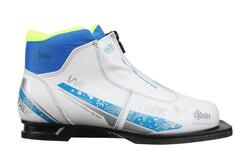 Ботинки лыжные NN75 34р.TREK WinterComfort3 бел/син