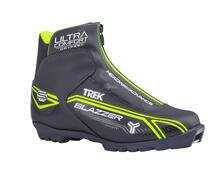 Ботинки лыжные NNN 42р.TREK  Blazzer Comfort 1 черный/лайм неон
