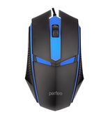 Мышь Perfeo Face PF-A4797 3кн, USB, чёрн, GAME DESIGN, 7 цв. подсветка