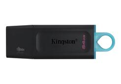 USB накопитель 64Gb Kingston Exodia black/blue