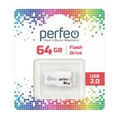 USB накопитель 64Gb Perfeo M01 White