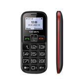 Телефон сотовый texet TM-B322 черный-красный