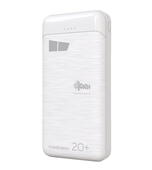 Внешний аккумулятор 20 000mAh More choice PB33-20 White