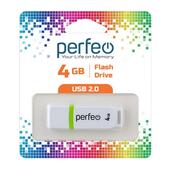 USB накопитель 4Gb Perfeo C11 White