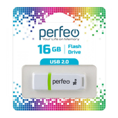 USB накопитель 16Gb Perfeo C11 White