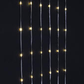 Гирлянда эл. Занавес Сноу Бум 168LED 1.2*2.8м. н/росы шампаньм6нитей 8реж. 382-080