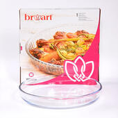 Форма для запекания d32см. BRART стекло, 2,95л. 45214