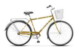Велосипед 28" STELS Navigator-300 G мужск.рама +корзина, рост 20", св.коричневый