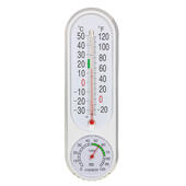 Термометр оконный температура/влажность пластик VETTA 473-053