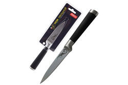 Нож кухонный 9см. овощной, прорез.ручка Mallony MAL-07RS 985366