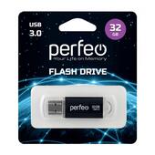 USB 3.0 накопитель 32Gb Perfeo C14 Black