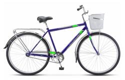 Велосипед 28" STELS Navigator-300 C мужск.рама +корзина, рост 20", тёмно-синий