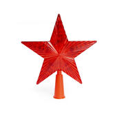 Светодиодная система B52 "TOP STAR RED" МАКУШКА НА ЕЛЬ, красный, 10 LED, 2*АА 2665