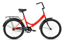 Велосипед 24" ALTAIR City FR складная рама, рост 16", красный/голубой