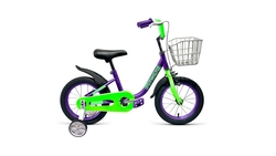 Велосипед 16" FORWARD Barrio с корзиной, фиолетовый